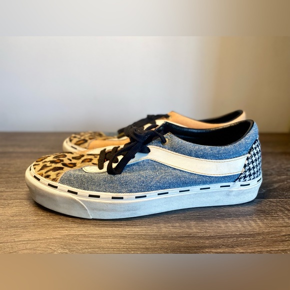 Van’s Bold Ni Denim Bender Leopard - Picture 7 of 7